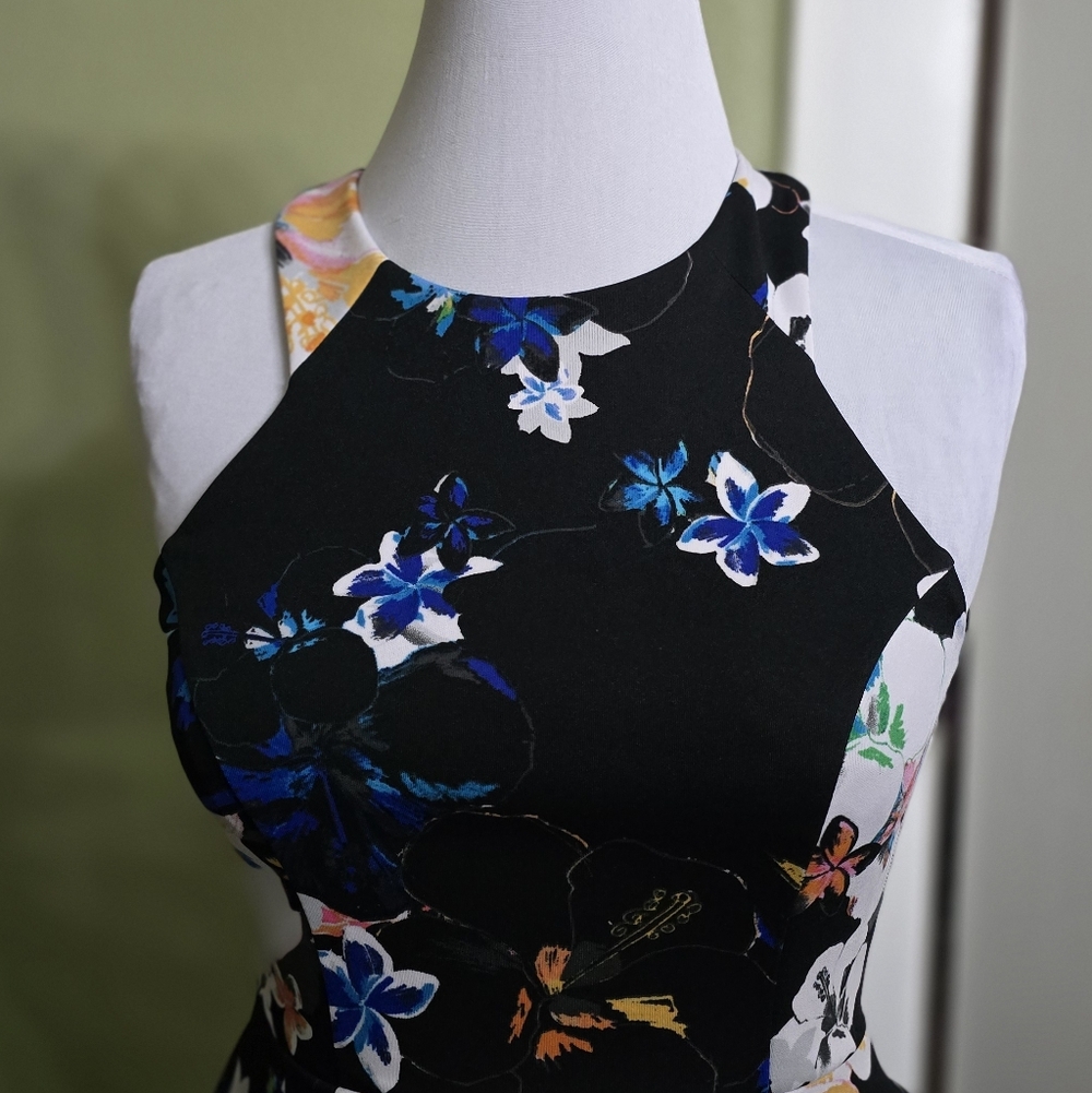 Express floral print dress - Picture 3 of 11